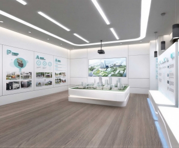 Modern Exhibition Hall-ID:170669637