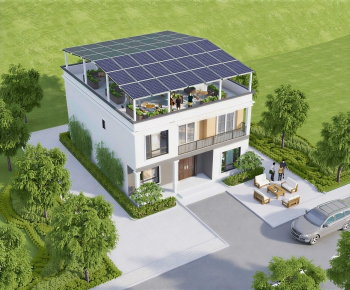 Modern Detached Villa-ID:376498945