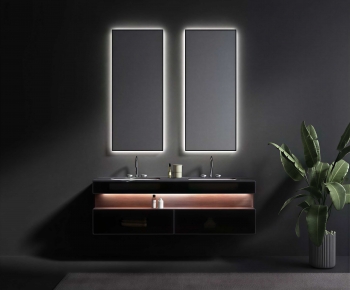 Modern Bathroom Cabinet-ID:934128051