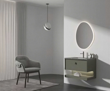 Modern Bathroom Cabinet-ID:588639974