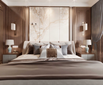 New Chinese Style Bedroom-ID:467964899