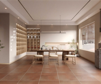 New Chinese Style Tea House-ID:985969077