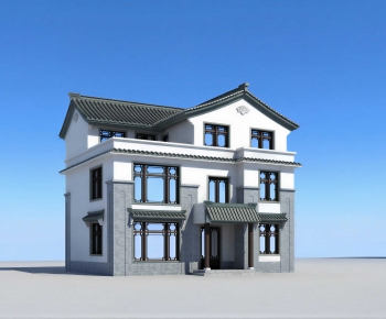 New Chinese Style Detached Villa-ID:142962936
