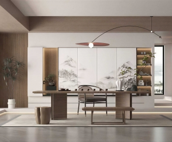 New Chinese Style Tea House-ID:591226106
