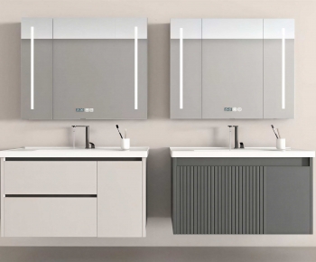 Modern Bathroom Cabinet-ID:415564064