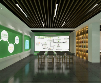 Modern Exhibition Hall-ID:813201905