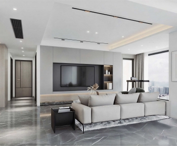 Modern A Living Room-ID:790584093