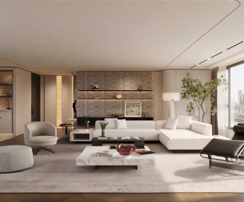 Modern A Living Room-ID:993266118