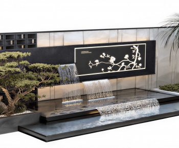 New Chinese Style Courtyard/landscape-ID:446666006