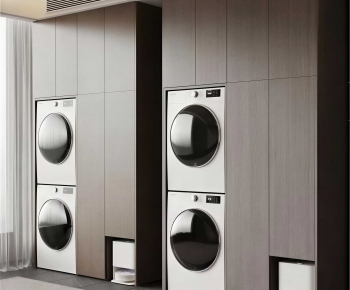 Modern Laundry Cabinet-ID:979011182