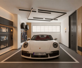Modern Underground Garage-ID:755218981