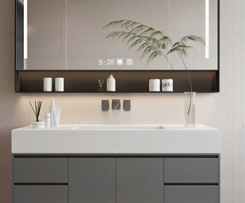 Modern Bathroom Cabinet-ID:478224044