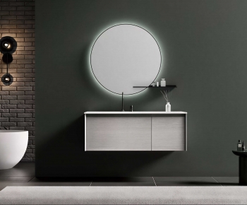 Modern Bathroom Cabinet-ID:536371954