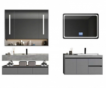 Modern Bathroom Cabinet-ID:603900918
