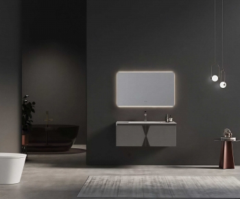 Modern Bathroom Cabinet-ID:408727888