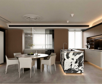 Modern Dining Room-ID:971235992
