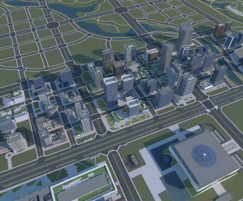 Modern Architectural Bird's-eye View Planning-ID:121917966
