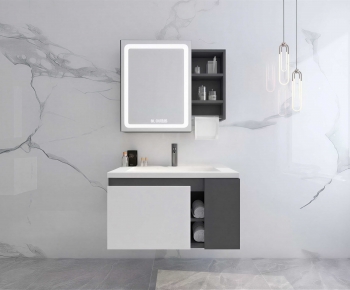 Modern Bathroom Cabinet-ID:999778991