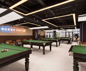 Modern Billiard Room-ID:961663012