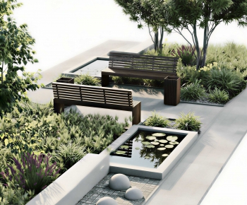 Modern Courtyard/landscape-ID:408638952