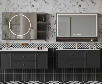 French Style Bathroom Cabinet-ID:585658072