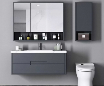 Modern Bathroom Cabinet-ID:105825908