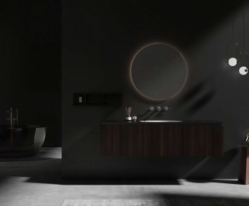 Modern Bathroom Cabinet-ID:409841069