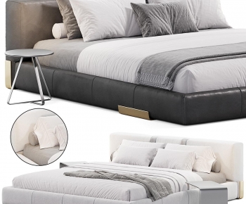 Modern Double Bed-ID:268897069