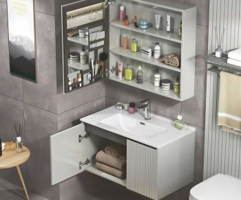 Modern Bathroom Cabinet-ID:925838978