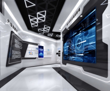 Modern Exhibition Hall-ID:745400919