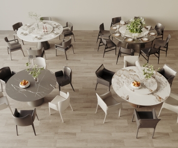 Modern Dining Table And Chairs-ID:843158013
