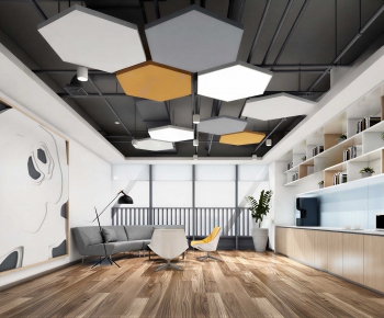 Modern Office Rest Area-ID:606545939