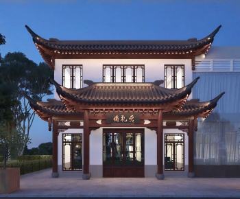 Chinese Style Facade Element-ID:532397031