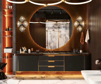 Modern Bathroom Cabinet-ID:225183961