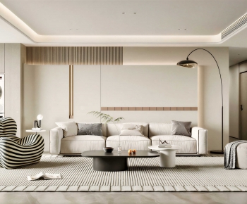 Modern A Living Room-ID:537755971