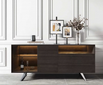 American Style Side Cabinet/Entrance Cabinet-ID:970565088