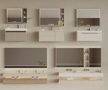 Modern Bathroom Cabinet-ID:270852097