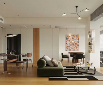 Modern A Living Room-ID:652535922