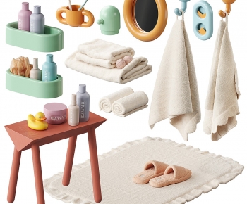 Nordic Style Bathroom Set-ID:701528071