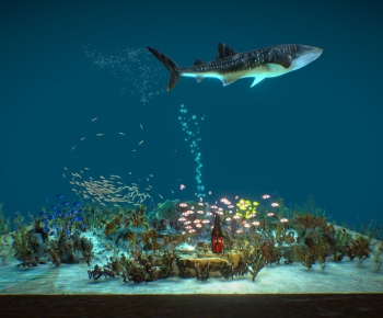 Modern Aquatic Animals-ID:266556982