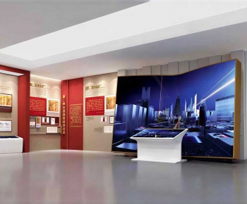 Modern Exhibition Hall-ID:642014032