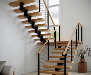 New Chinese Style Stairwell-ID:572915081