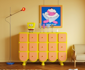 Modern Side Cabinet-ID:243170021