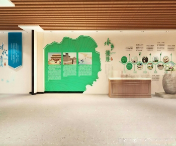 Modern Exhibition Hall-ID:219963077