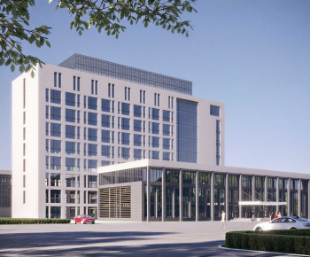 Modern Appearance Of Commercial Building-ID:115685941