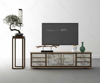 New Chinese Style TV Cabinet-ID:432744985