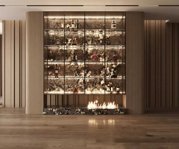 Modern Wine Cabinet-ID:589945085