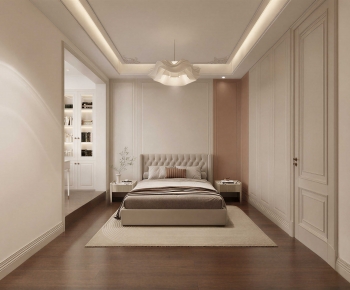 New Chinese Style Bedroom-ID:555880079