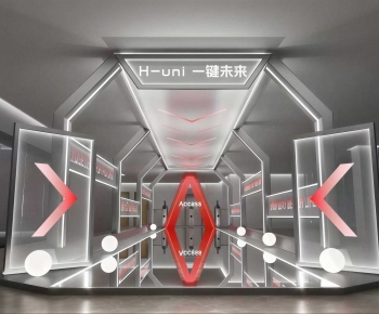 Modern Exhibition Hall-ID:324081902
