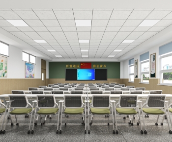 Modern School Classrooms-ID:273031007
